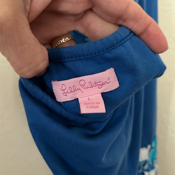 Lilly Pulitzer L Quinn halter dress - Picture 7 of 8